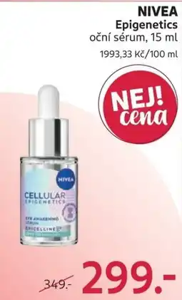 Rossmann Nivea cellular epigenetics oční sérum nabídka