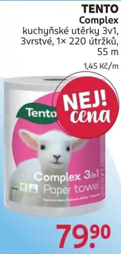 Rossmann Tento complex kuchyňské utěrky 3v1 nabídka