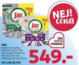 Rossmann Jar kapsle do myčky nabídka