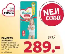 Rossmann Pampers Jumbo Pack nabídka