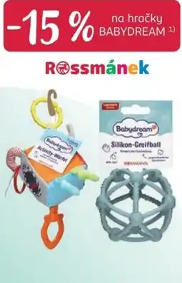 Rossmann Rossmánek hračky Babydream nabídka