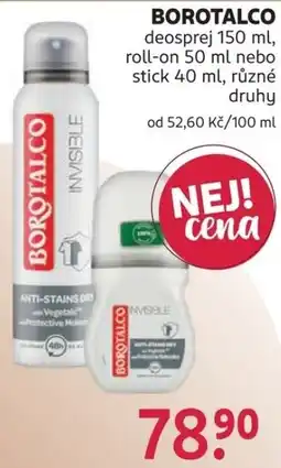 Rossmann Borotalco deosprej nabídka