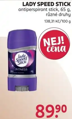 Rossmann Lady Speed Stick nabídka
