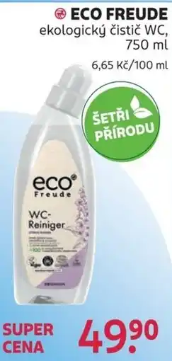 Rossmann Eco Freude ekologický čistič WC nabídka