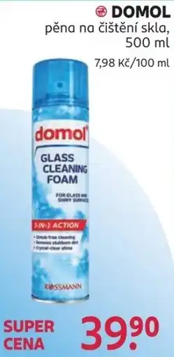 Rossmann Domol pěna na čištění skla nabídka