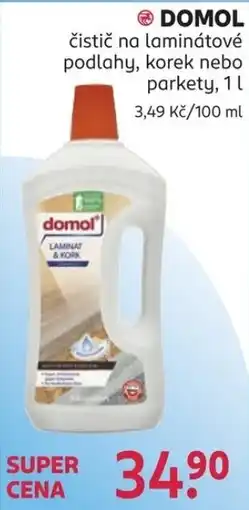 Rossmann Domol čistič na laminátové podlahy, korek nebo parkety nabídka