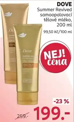 Rossmann Dove Summer Revived samoopalovací tělové mléko nabídka