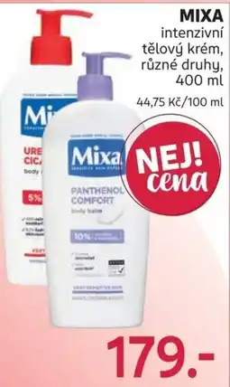Rossmann Mixa intenzivní tělový krém nabídka