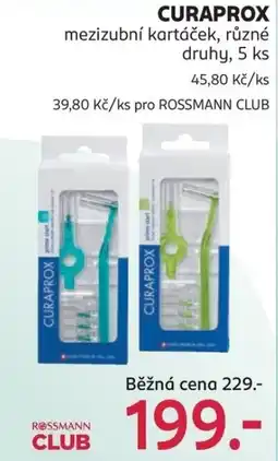 Rossmann Curaprox mezizubní kartáček nabídka