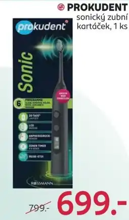 Rossmann Prokudent sonický zubní kartáček nabídka