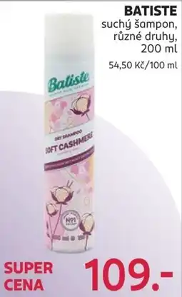Rossmann Batiste suchý šampon nabídka