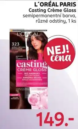 Rossmann L'oreal paris casting creme gloss nabídka