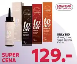Rossmann Only bio vlasový toner nabídka