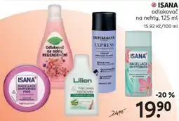 Rossmann Isana odlakovač na nehty nabídka