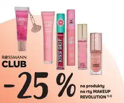 Rossmann Makeup Revolution nabídka
