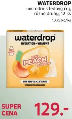 Rossmann waterdrop microdrink ledový čaj různé druhy nabídka