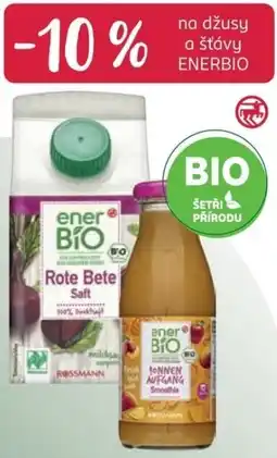 Rossmann ener BIO Rote Bete Saft nabídka