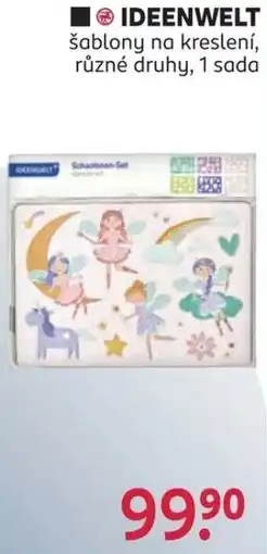 Rossmann Ideenwelt šablony na kreslení nabídka