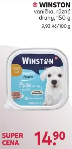 Rossmann Winston vanička nabídka