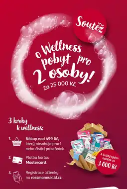 Rossmann Wellness pobyty pro 2 osoby nabídka