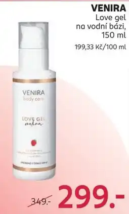 Rossmann Venira love gel mahana nabídka