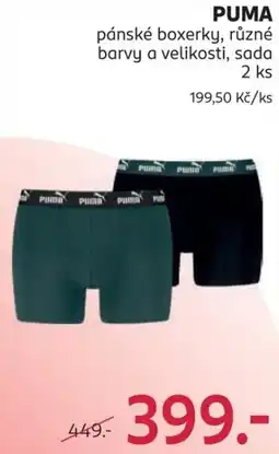Rossmann Puma pánské boxerky nabídka