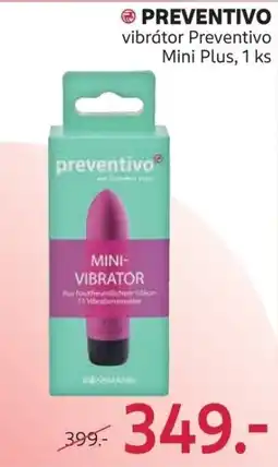Rossmann Preventivo vibrátor Mini Plus nabídka