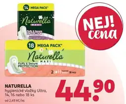 Rossmann Naturella hygienické vložky Ultra nabídka