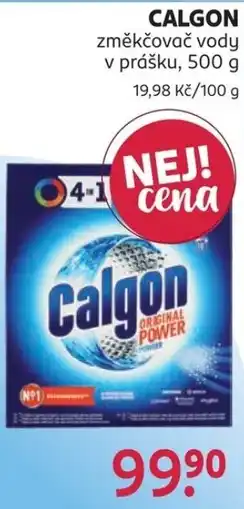 Rossmann Calgon změkčovač vody v prášku nabídka