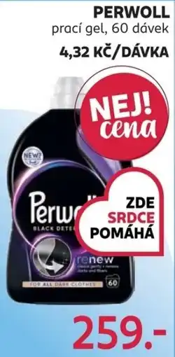 Rossmann Perwoll prací gel nabídka