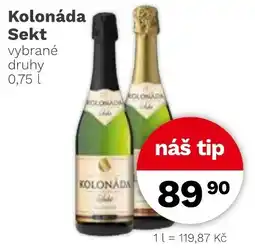 Konzum Kolonáda Sekt nabídka