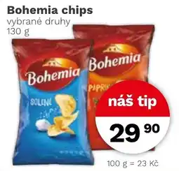 Konzum Bohemia chips nabídka