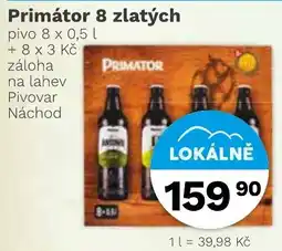 Konzum Primátor 8 zlatých nabídka