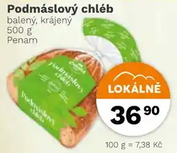 Konzum Penam podmášlový chléb nabídka