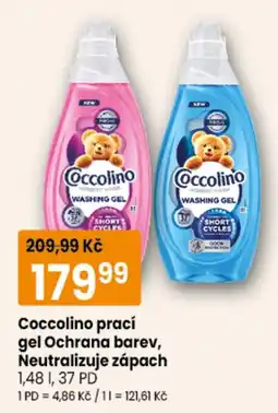 TEMPO Coccolino prací gel Ochrana barev nabídka