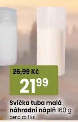 TEMPO Svíčka tuba malá náhradní náplň nabídka