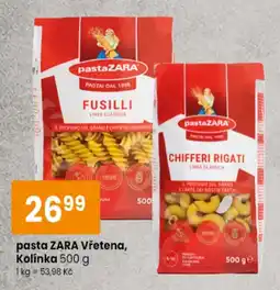 TEMPO pasta ZARA Vřetena, Kolínka nabídka