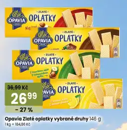 TEMPO Opavia zlaté oplatky vybrané druhy nabídka