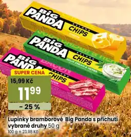 TEMPO Big Panda lupínky bramborové s příchutí vybrané druhy nabídka
