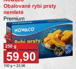 PLUS JIP Nowaco obalované rybí prsty nemleté premium nabídka