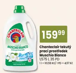 TEMPO Chanteclair tekutý prací prostředek Muschio Bianco nabídka