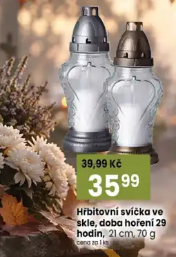TEMPO Hřbitovní svíčka ve skle nabídka