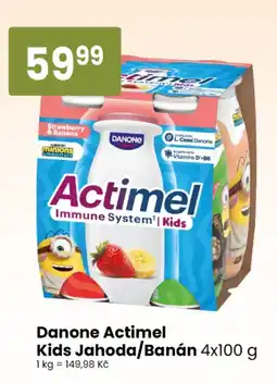 TEMPO Danone Actimel Kids Jahoda/Banán nabídka