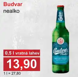 PLUS JIP Budvar nealko nabídka