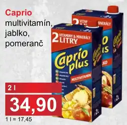 PLUS JIP Caprio multivitamín jablko pomeranč nabídka