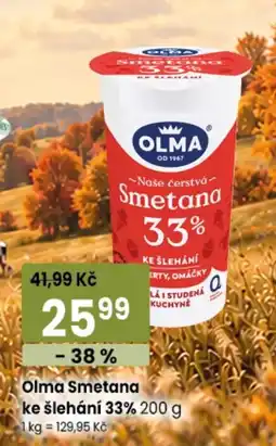 TEMPO Olma Smetana ke šlehání 33% nabídka