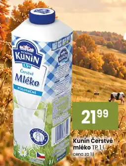 TEMPO Kunín Čerstvé mléko nabídka