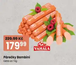 TEMPO Váhala párečky bambini nabídka