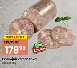 TEMPO Chodura ondřejnická tlačenka nabídka