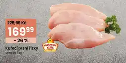 TEMPO Vodňanské kuře kuřecí prsní řízky nabídka